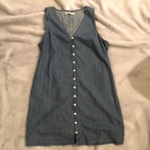 Madewell Chambray Dress Size L